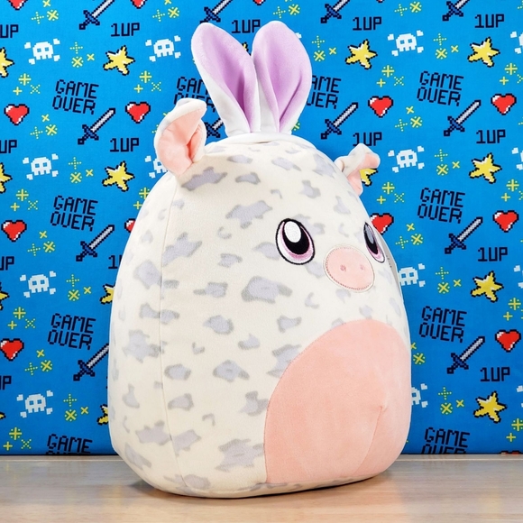 Squishmallow Rosie the Spotted Pig 12" UltraSoft Easter Holiday Stuffed Plush - Picture 2 of 12